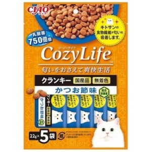 CIAO-貓糧-日本Cozy-Life-750億個乳酸菌-鰹魚味-22g-5袋入-P-322-CIAO-INABA-寵物用品速遞