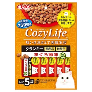 CIAO-貓糧-日本Cozy-Life-750億個乳酸菌-金槍魚味-22g-5袋入-P-321-CIAO-INABA-寵物用品速遞