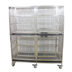 Solidpet蘇力 寵物籠 不銹鋼兩層四格籠(STC-304-325) 貓犬用日常用品 寵物籠 寵物用品速遞