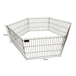 貓犬用日常用品-Solidpet蘇力-寵物籠-不鏽鋼枝圍欄-6片-小號-STC-304-355-寵物籠-寵物用品速遞