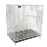Solidpet蘇力 寵物籠 不鏽鋼貓籠 中號 (STC-C-304-002) 貓犬用日常用品 寵物籠 寵物用品速遞