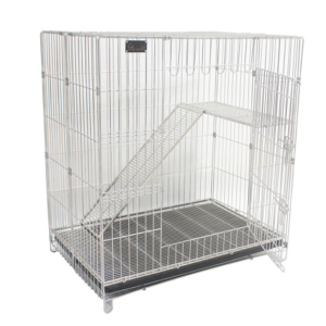 貓犬用日常用品-Solidpet蘇力-寵物籠-不鏽鋼貓籠-中號-STC-C-304-002-寵物籠-寵物用品速遞