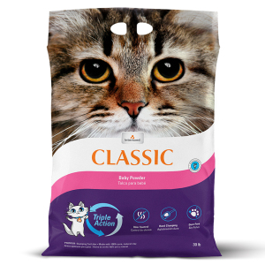 貓砂-礦物貓砂-Intersand-CLASSIC-貓砂-嬰兒香粉味-14kg-IN-B14-礦物貓砂-寵物用品速遞