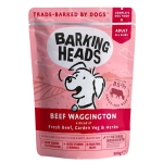Barking Heads 狗濕糧 無穀物食用濕包 牛肉 300g (BHWB) (桃紅色) 狗罐頭 狗濕糧 Barking Heads 寵物用品速遞