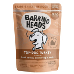 Barking Heads 狗濕糧 無穀物食用濕包 火雞肉 300g (BHWT) (咖色) 狗罐頭 狗濕糧 Barking Heads 寵物用品速遞