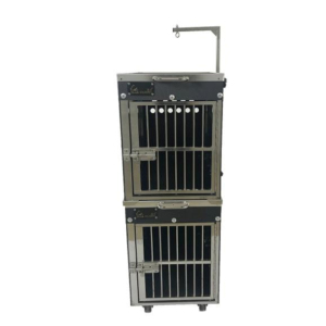貓犬用日常用品-Solidpet蘇力-寵物籠-ABS板固定飛機籠組合-有輪款-一號-STAC-105-BK-寵物籠-寵物用品速遞