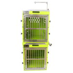 Solidpet蘇力 寵物籠 貓籠狗籠 鋁折疊飛機籠組合 無輪款 一號 綠色 (ALAC-215-GN) 貓犬用日常用品 寵物籠 寵物用品速遞