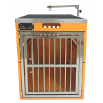 Solidpet蘇力 寵物籠 鋁折疊飛機籠 無輪款 一號 橙色 (ALAC-210-OR) 貓犬用日常用品 寵物籠 寵物用品速遞