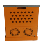 Solidpet蘇力 寵物籠 貓籠狗籠 鋁板固定飛機籠 風扇無輪款 一號 橙色 (ALAC-228-OR) 貓犬用日常用品 寵物籠 寵物用品速遞