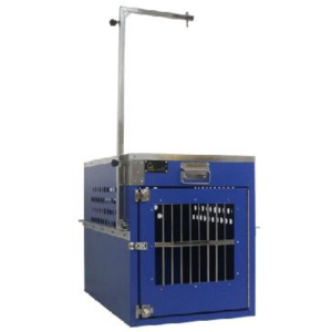 Solidpet蘇力-寵物籠-鋁板固定飛機籠-無輪新款-三號-藍色-ALAC-255-BL-寵物籠-寵物用品速遞