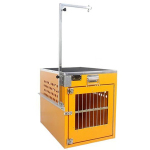 Solidpet蘇力 寵物籠 貓籠狗籠 鋁板固定飛機籠 無輪新款 三號 橙色 (ALAC-255-OR) 貓犬用日常用品 寵物籠 寵物用品速遞