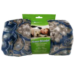 Miko 柔軟毛毯 藍湖綠花式 100cm x 70cm (DGM-536PT-1) 狗狗日常用品 床類用品 寵物用品速遞