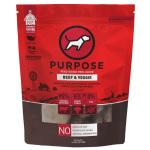 PURPOSE 凍乾脫水生肉狗糧 單一蛋白 牛肉 14oz (000304) 狗糧 PURPOSE 寵物用品速遞