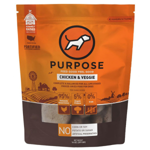 PURPOSE-凍乾脫水生肉狗糧-單一蛋白-雞肉-14oz-000311-PURPOSE-寵物用品速遞