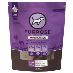PURPOSE-凍乾脫水生肉狗糧-單一蛋白-兔肉-14oz-001863-PURPOSE-寵物用品速遞