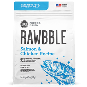 RAWBBLE-BIXBI-RAWBBLE-狗糧-冷凍脫水鮮肉糧-三文魚雞肉-12oz-BIX09451-RAWBBLE-寵物用品速遞