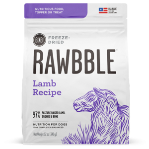 RAWBBLE-BIXBI-RAWBBLE-狗糧-冷凍脫水鮮肉糧-羊肉-12oz-BIX08497-RAWBBLE-寵物用品速遞