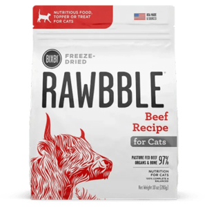 RAWBBLE-BIXBI-RAWBBLE-貓糧-冷凍脫水鮮肉糧-牛肉-10oz-BIX05571-RAWBBLE-寵物用品速遞
