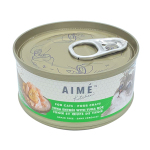 AIME Kitchen 貓罐頭 無穀物營養貓罐 啖啖肉補水系列 吞拿魚配魚子配方 85g (TR85) 貓罐頭 貓濕糧 AIME 寵物用品速遞