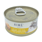 AIME Kitchen 貓罐頭 無穀物營養貓罐 啖啖肉補水系列 吞拿魚濃湯 85g (TL85) 貓罐頭 貓濕糧 AIME 寵物用品速遞