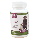 PetAlive C-Caps™ 針對癌症 60片 (PCCP001) 貓犬用 貓犬用保健用品 寵物用品速遞