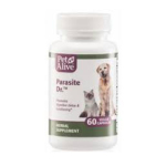 PetAlive Parasite Dr.™ 針對體内寄生蟲蠕蟲 60粒 (PPAR001) 貓犬用 貓犬用保健用品 寵物用品速遞