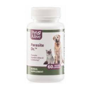 PetAlive-Parasite-Dr_™-針對體内寄生蟲蠕蟲-60粒-PPAR001-貓犬用保健用品-寵物用品速遞