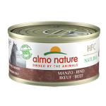 Almo Nature HFC 貓罐頭 天然系列 牛肉 70g (6200) 貓罐頭 貓濕糧 Almo Nature 寵物用品速遞