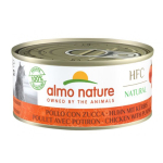 Almo Nature HFC 貓罐頭 天然系列 雞肉+南瓜 150g (5123) 貓罐頭 貓濕糧 Almo Nature 寵物用品速遞