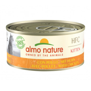 貓罐頭-貓濕糧-Almo-Nature-HFC-幼貓罐頭-天然系列-雞肉-150g-5120-Almo-Nature-寵物用品速遞