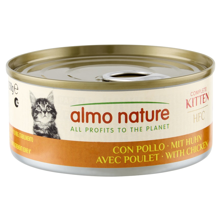 Almo Nature Almo Nature HFC 幼貓罐頭 天然系列 雞肉 150g (5120)