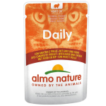 Almo Nature Daily 貓濕糧 雞肉+鴨肉 70g (5276) 貓罐頭 貓濕糧 Almo Nature 寵物用品速遞