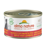Almo Nature 狗罐頭 HFC Natural 牛肉+火腿 95g (5545) 狗罐頭 狗濕糧 Almo Nature 寵物用品速遞