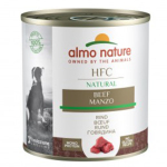 Almo Nature 狗罐頭 HFC Natural 牛肉 290g (5524) 狗罐頭 狗濕糧 Almo Nature 寵物用品速遞