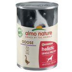 Almo Nature 狗罐頭 Holistic 單一蛋白系列 鵝肉配方 400g (197) 狗罐頭 狗濕糧 Almo Nature 寵物用品速遞