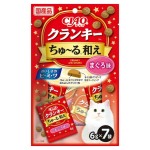 CIAO-貓零食-日本ちゅ-る和え-夾心脆餅-金槍魚-6g-7袋入-P-341-CIAO-INABA-貓零食-寵物用品速遞