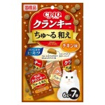 CIAO-貓零食-日本ちゅ-る和え-夾心脆餅-雞肉-6g-7袋入-P-343-CIAO-INABA-貓零食-寵物用品速遞
