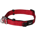 ROGZ 頸帶 安全磁石款 M 紅色 (HBS16-C) 狗狗 狗衣飾 雨衣 狗帶 寵物用品速遞