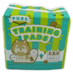 PURE Training Pads 寵物尿墊 狗尿墊 狗尿片 原味 [33x45 S碼 100枚] (P00009) 狗狗 狗尿墊 寵物用品速遞