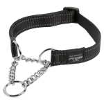 ROGZ 頸帶 半鎖鏈款 XL 黑色 (HC05-A) 狗狗 狗衣飾 雨衣 狗帶 寵物用品速遞