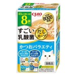 CIAO-貓濕糧-日本袋裝湯包-8000億個乳酸菌-鰹魚組合裝-40g-8袋入-IC-485-CIAO-INABA-寵物用品速遞