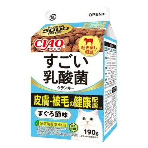 CIAO-貓糧-日本5000億個乳酸菌-皮膚毛髮健康配慮-金槍魚乾味牛奶盒裝-190g-P-362-CIAO-INABA-寵物用品速遞