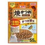 CIAO 貓零食 日本 Crunky 燒鰹魚夾心脆餅 皮膚毛髮健康配慮 55g (P-219) 貓小食 CIAO INABA 貓零食 寵物用品速遞