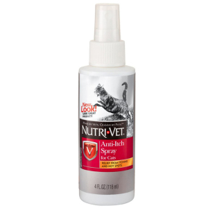 Nutrivet-貓用殺菌止癢皮膚噴霧-4oz-NV89029-皮膚毛髮護理-寵物用品速遞