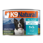 K9 Natural 主食狗罐頭 牛肉及藍尖尾鱈魚盛宴 170g (K9-C-HB170) 狗罐頭 狗濕糧 K9Natural 寵物用品速遞