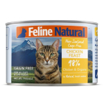 Feline Natural 主食貓罐頭 雞肉盛宴 170g (F9-C-C170) 貓罐頭 貓濕糧 Feline Natural 寵物用品速遞