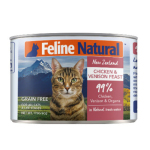 Feline Natural 主食貓罐頭 雞肉及鹿肉盛宴 170g (F9-C-CV170) 貓罐頭 貓濕糧 Feline Natural 寵物用品速遞