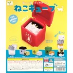 日本直送 貓公仔擺設 放在箱子裏的貓 1套5隻 生活用品超級市場 貓咪精品