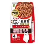 CIAO 貓糧 日本2兆個乳酸菌 金槍魚味 190g 4袋入 (紅)(P-301) 貓糧 貓乾糧 CIAO INABA 寵物用品速遞