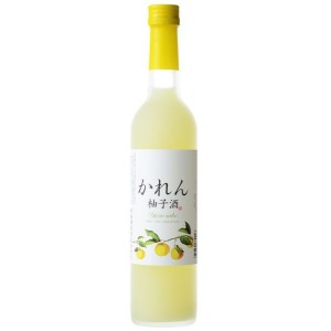 果酒-Fruit-Wine-市島酒造-かれん-柚子酒-500ml-柚子酒-清酒十四代獺祭專家